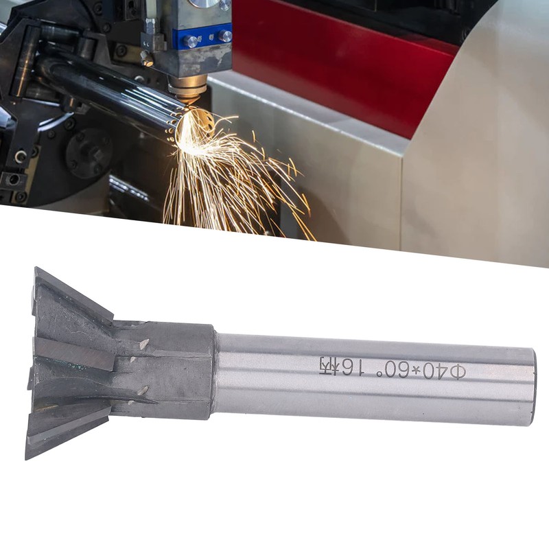 60 Degree Dovetail Cutter 6 Flute Fast Drilling Speed Carbide
