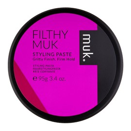 MUK. Haircare Filthy Gritty Finish Styling Paste, Hair Product, Hair Paste For Men, Firm Hold, Gritty Finish, Medium Shine - 3.4oz