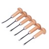 Wood Carving Chisel Set Kit Sculpture Hand Tools Mushroom Handle