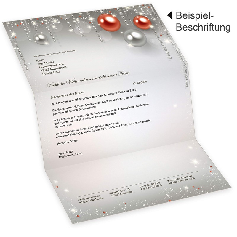 Gala Design 25 Sets Christmas Letter Paper with Envelope without