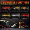 Nanpoku Tailgate Light Bar 60 Inch Triple Row Tail Light