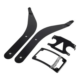 Eagle Lights Curved Laydown License Plate Mount Relocation Bracket for HD Low Rider S/ST/El Diablo