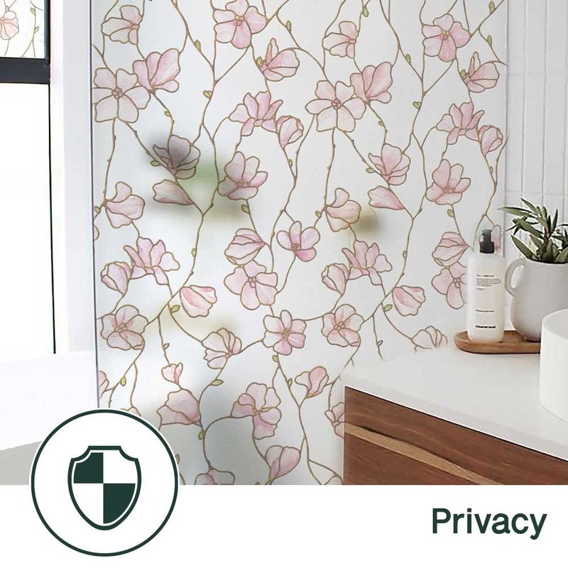 UNI Window Film Static Clings Non Adhesive 3D Stained Glass