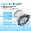 4 Pack PVF110 Replacement Filter for Black and Decker Handheld