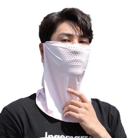 UV Protection Face Mask for Golf, Cycling, Running - Sun Shield 157094 Free Size/Blue 50ea