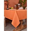 MEANMOY Orange 210 GSM Water & Stain Resistant Square Tablecloth