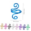 TEHAUX 9pcs Adjustable Crochet Rings Yarn Guide Finger Holders for