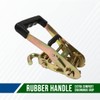 Boxer 4 Pack Heavy Duty Rubber Handle 2" Ratchet Buckle
