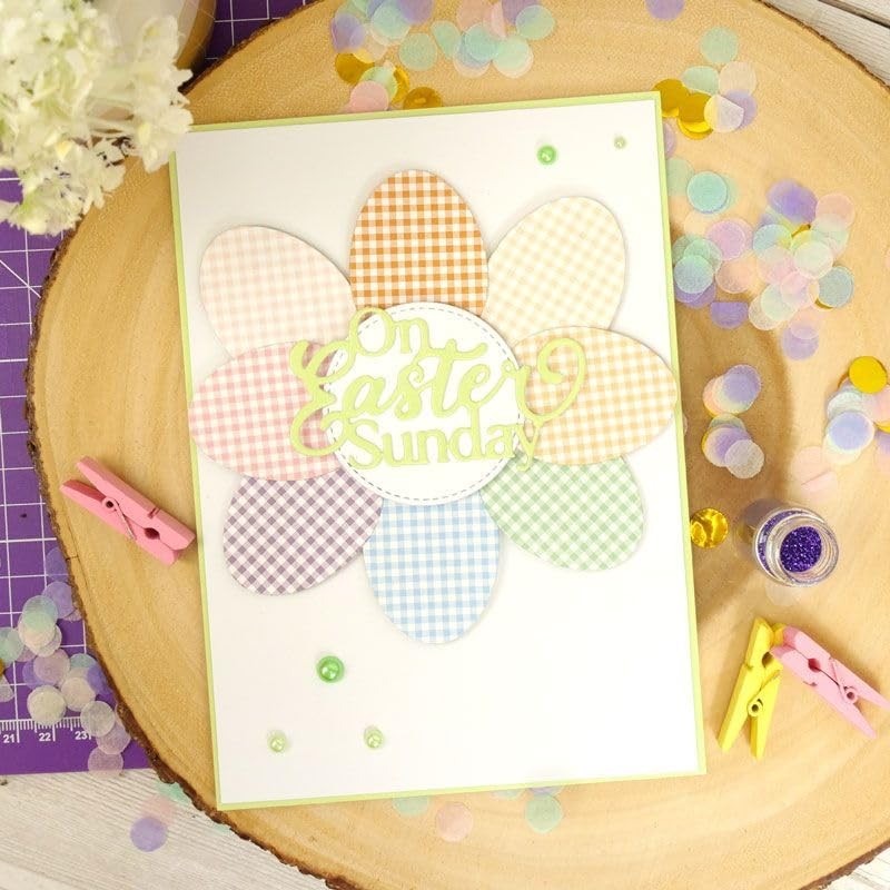 Hunkydory Moonstone - Straight Edged Nesting Eggs - Easter Craft