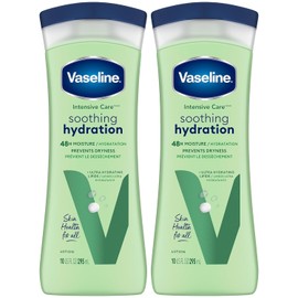 Vaseline Loción corporal calmante de aloe intensivo, 400 ml