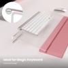 Yikola Computer Keyboard Stand Acrylic Tilted Keyboard Holder for Easy