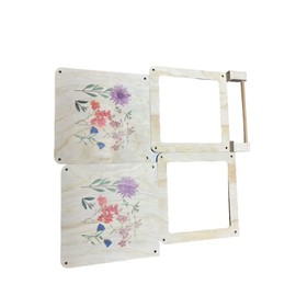 PetalFleur Flower Press Kit for DIY Crafting | Complete Set with Scissors, Utility Knife, Storage Bag, Cardboard & Foam Pads | Perfect for Nature Lovers & Art Enthusiasts