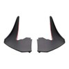 2018-2021 Mustang Matte Black Front Lower Bumper Dive Planes Canards