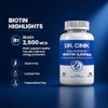 DR. Cinik High Potential Biotin 2,500mcg Tablets, Vitamin B7 Food