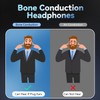 Yistao True Bone Conduction Headphones, Open Ear Earbuds with Ear