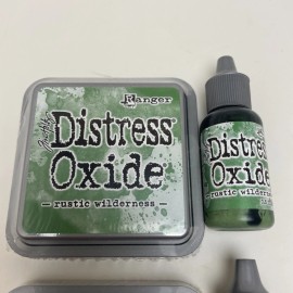 Rustic Wilderness + Villainous Potion  Distress Oxide Ink Pad + Reinker Lot