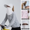 Visor Hat for Women with Face Mask, Sun Visors for
