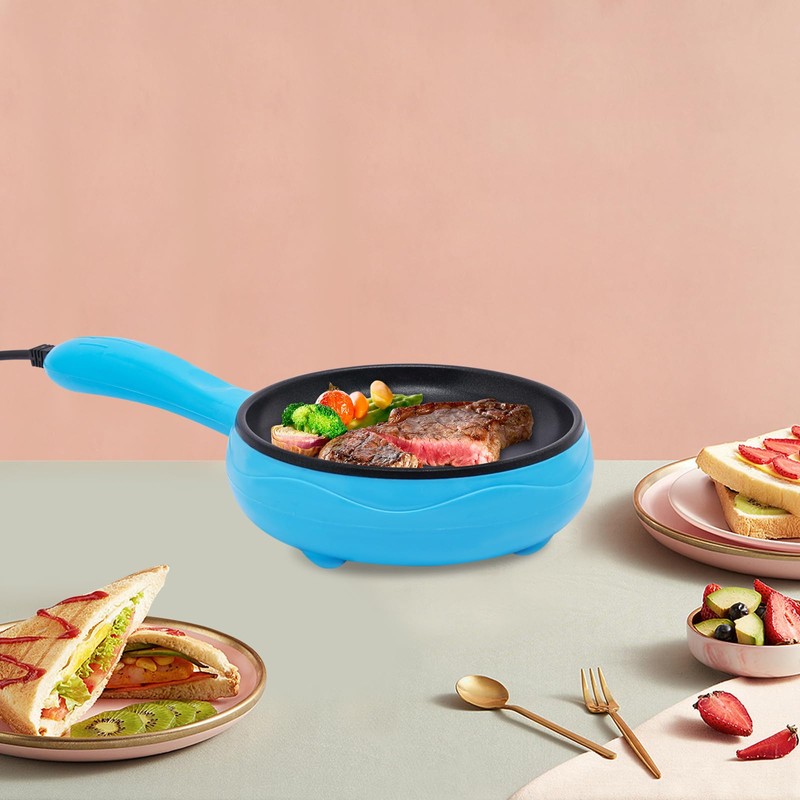 450W Small Electric Skille, 6 Inch Nonstick Egg Pan 110V