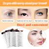 MWOOT 4D Hair-like Eyebrow Tattoo Stickers, 6 Sheets Waterproof Eyebrow