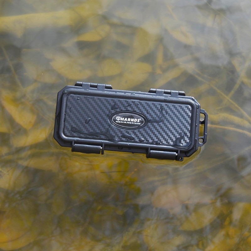 Harnds Waterproof Box Mini Hard Case Small Dry Box Waterproof