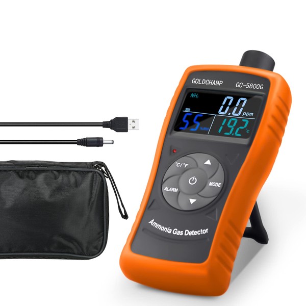 Ammonia Gas Detector, GC-5800G NH3 Gas Monitor Sensor with Range