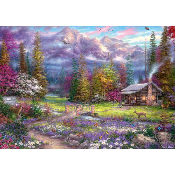 Buffalo Games - Inspirations of Spring - 500 Piece Jigsaw Puzzle with Hidden Images