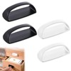 YACHUN Drawer Handles, Set of 4, Double Sided Tape Pulls,