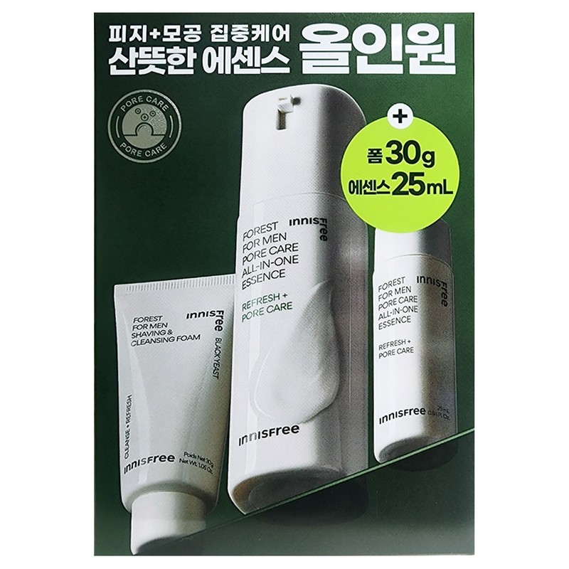 Innisfree Forest for Men All-in-One Essence (Pore Care) / 이니스프리