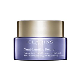 Clarins Nutri-Lumière Revive Day Cream | 2-In-1 Anti-Aging and Skin Tone Enhancing Moisturizer | Nourishes, Revitalizes and Illuminates Nutrient-Depleted, Mature Skin | Targets Sallowness | 1.7 Ounces