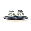 Original Bunzlauer Ceramic Salt and Pepper Shaker Set in Premium