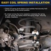 DASBET Adjustable 2-Way Coil Spring Spacers 8 Pack, 1”-2” Lift