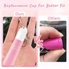 4 Pcs Keychain Cap Compatible With Summer Fridays 0.5 oz