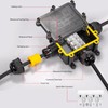 3-Way Cable Connection Box with Quick Connector IP68 3-Way Junction