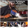 BFVV 8 Pack Hand Crank Emergency Flashlight, No Battery Require,