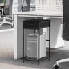 CADUKE 2 Tier PC Stand - Black Computer Tower Stand