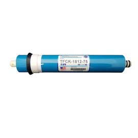 PureT TFCK-1812-75, Reverse Osmosis Semipermeable Membrane Filter - 75 Gallon per Day Capacity - Water Filter for Sediment, Mineral and Chemical Purification, Lifetime 2 Years