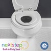 Mayfair NextStep2 Toilet Seat with Built-In Toddler Potty Training Seat,
