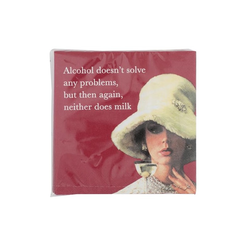 Design Design Beverage Napkin (Neither Does Milk)