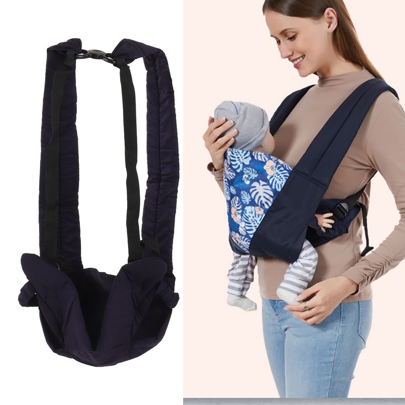 Baby Carrier Cartoon Print Pattern Soft Breathable Adjustable Newborn Infant