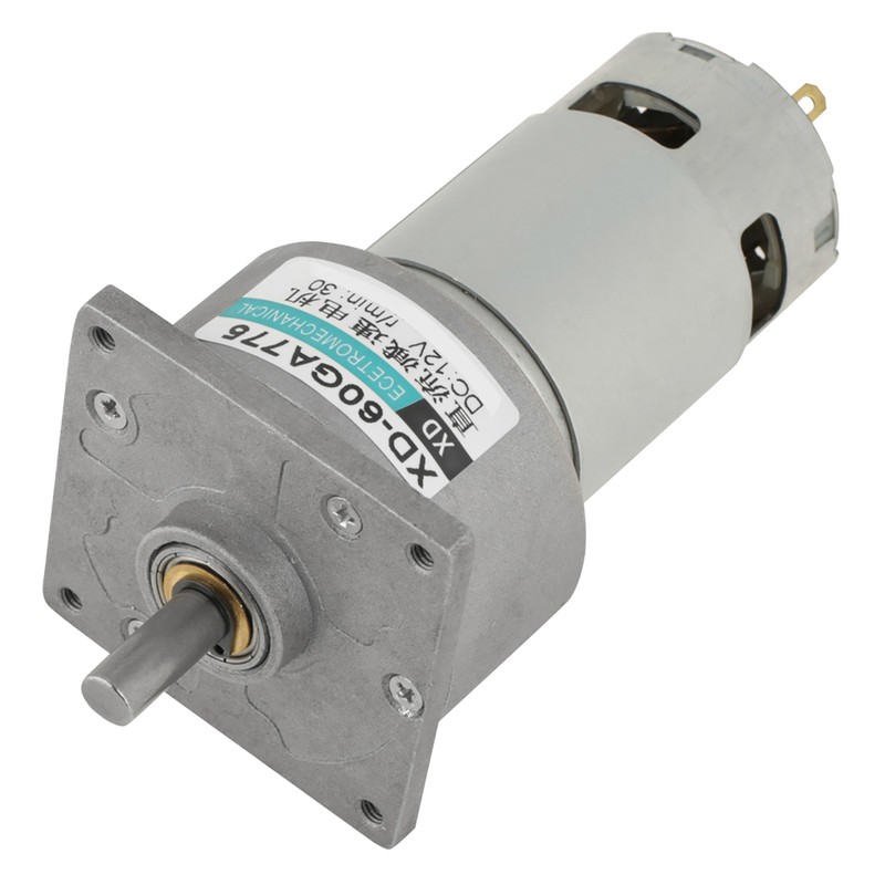 35W Micro DC Metal Gear Motor Speed Adjustable CW/CCW (