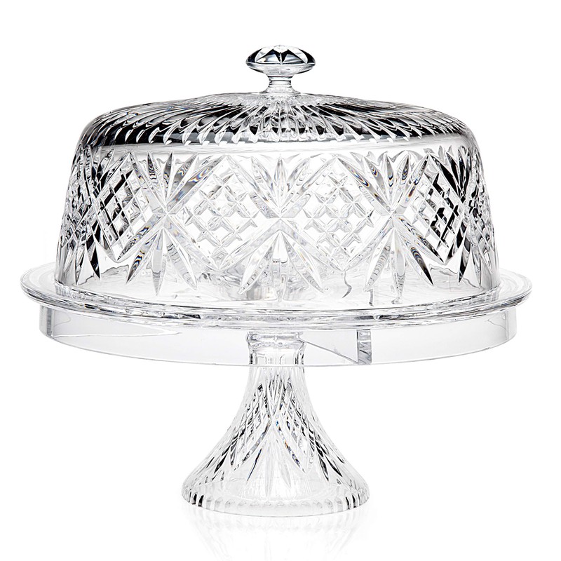 Godinger 4 in 1 Cake Stand, Cake Platter and Serving