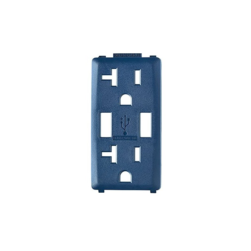 Leviton Rich Navy Color Change Kit for Renu 20A USB