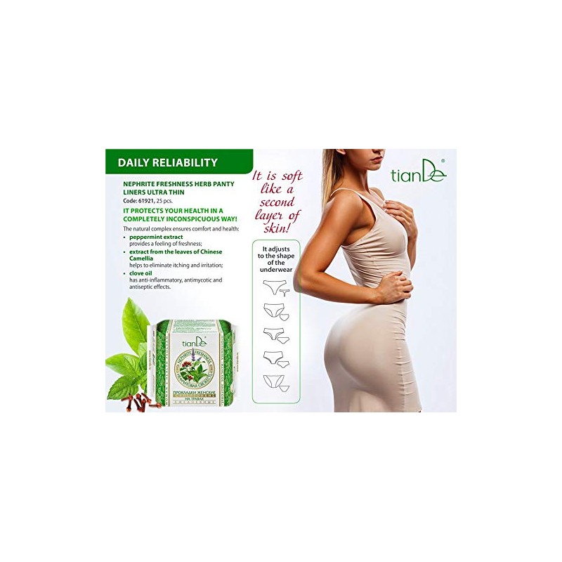 TianDe 61921 25 Un, Women's Jade Fresh Herbal Based, Super