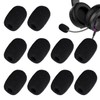 Microphone Sponge Windshield Microphone 10-Piece Set 4 Sizes Windproof Anti-Noise