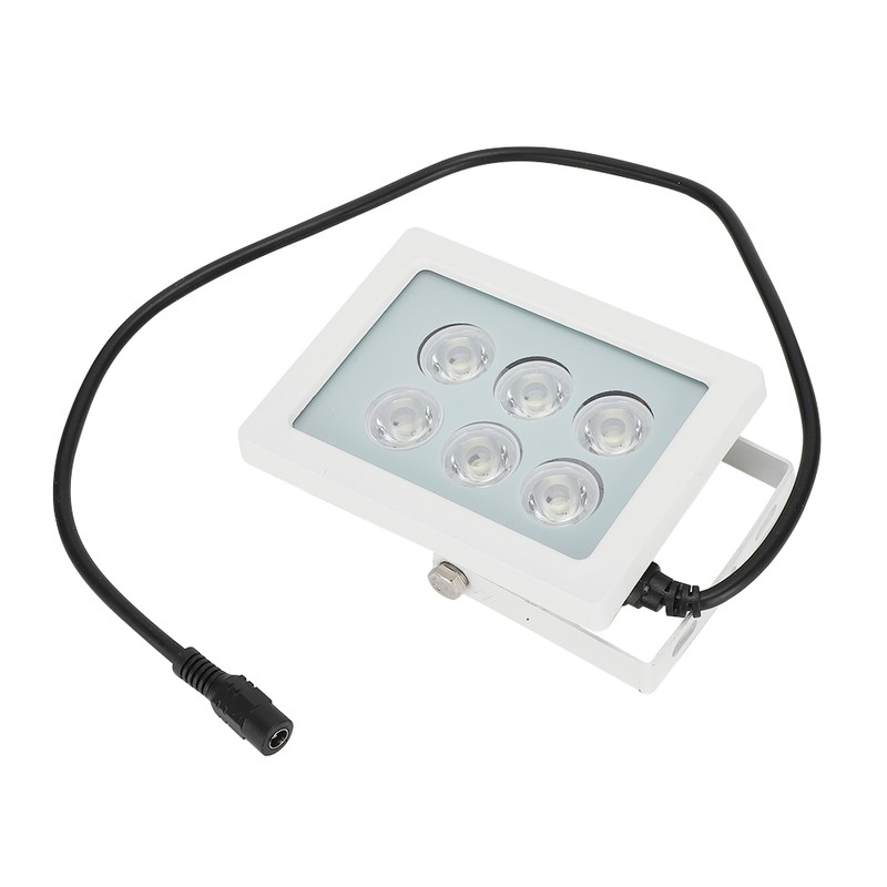 DC12V 6 LEDs White Fill Light IP66 Automatic Sensor Light