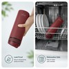 VIVA Recharge Insulated Travel Tea Infuser Bottle Loose Leaf, 460ml,