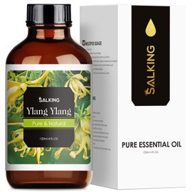 Ylang Ylang Essential Oil 4 Fl Oz (120ml ) - Pure and Natural Fragrance Oil, Ylang Ylang Oil for Aromatherapy, Diffusers, Candle Making, Massage, Soap, Perfume