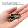 150Pcs Metal Bonded Seal Washer Assortment Kit Bonded Washer 8
