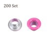 Kozelo Grommets Kit 200set-[3mm 1/8" Hole] Metal Eyelets Grommet Tool