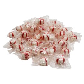 Peppermint Puffs Mint Candy WRAPPED - 1 Pounds-Great For the Candy Jar at Work